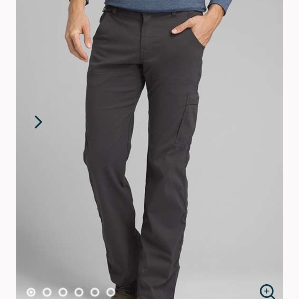 Prana “Stretch Zion” 32/32 Charcoal